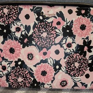 PRICE DROP!! kate spade Dahlia Floral Printed Laptop Sleeve (like new)